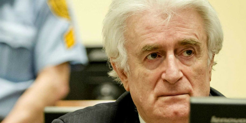 Karadzic sentenced to life in prison for genocide